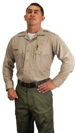 United Uniform Men's LASD Advanced Patrol Long Sleeve Uniform Shirt -Tactical Clothing Store united uniform mens lasd advanced patrol long sleeve uniform shirt um11206 36106.1619130679