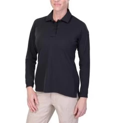 Vertx Women's Tactical Polo With Coldblack L/S -Tactical Clothing Store vertx womens tactical polo with coldblack ls 4030 78669.1603740977